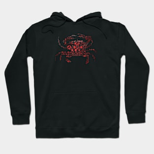 Deconstructed Crab (9) Hoodie